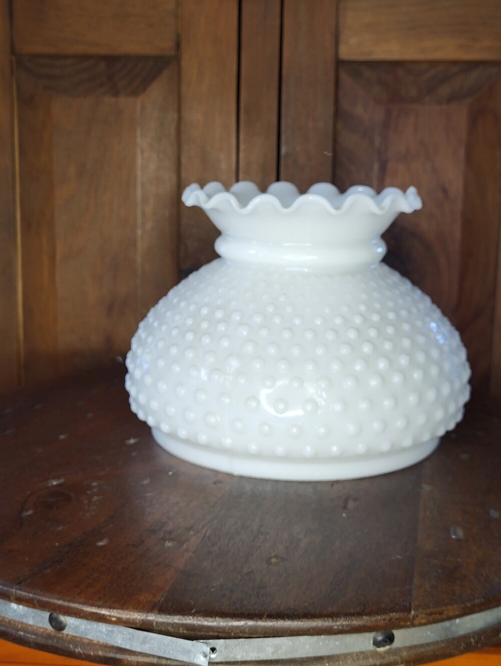 Milk Glass Lamp Shade